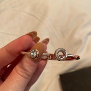 Kate Spade rose gold bangle